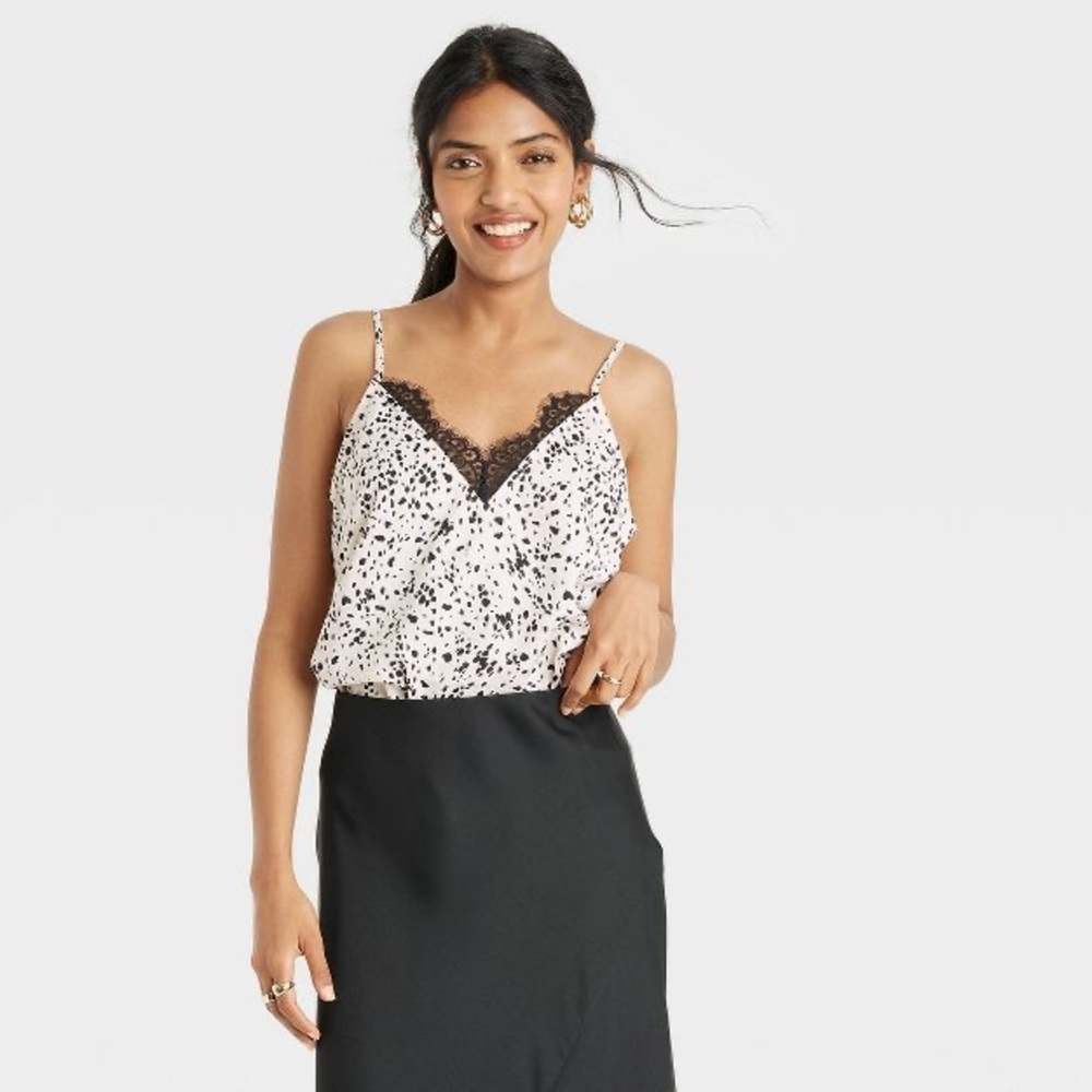 LEOPARD PRINT | LACE CAMI